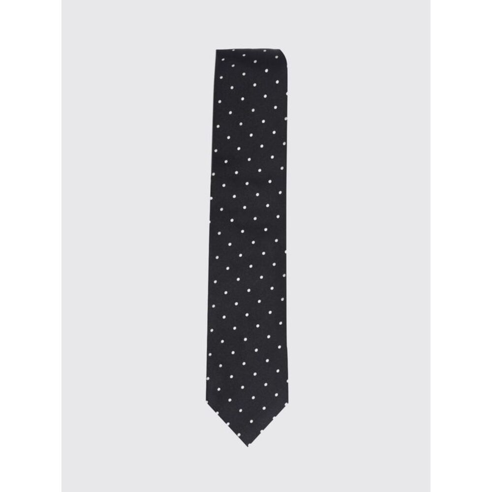 Tom Ford Men Classic Polka Dot Tie Tom Ford In Pure Jacquard Silk